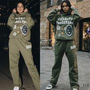 Broken Planet x KG Sweat Pants 'Olive Green'